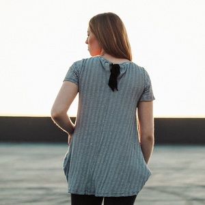 LOFT striped stretchy dress!